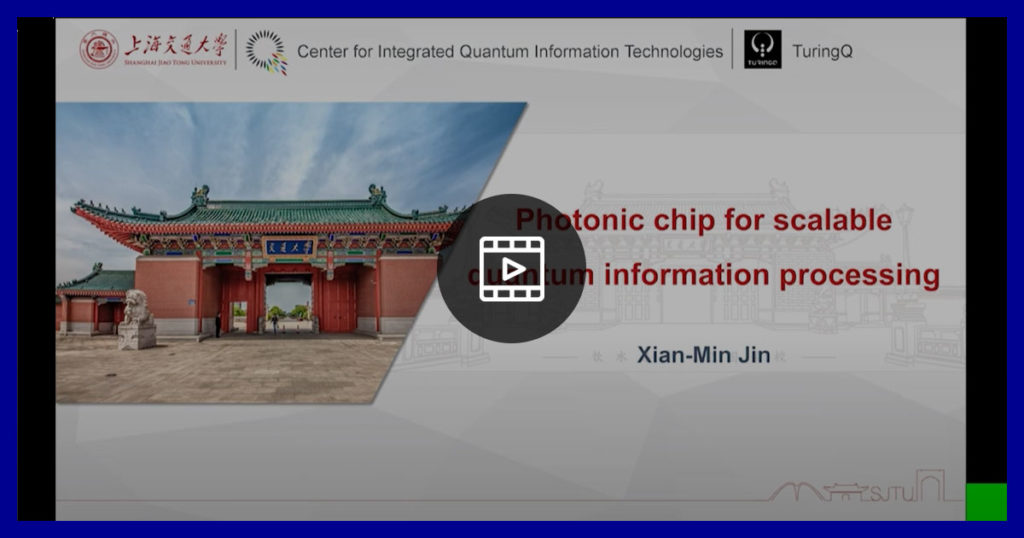 Photonic chip for scalable quantum information processing